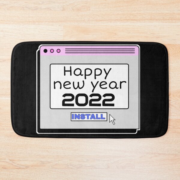 Item preview, Aesthetic Happy new Year 2022 designed and sold by OnlyHolidayShop.