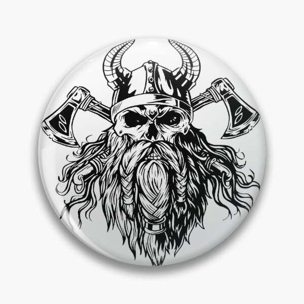 Item preview, viking skull designed and sold by Folding Clothing.