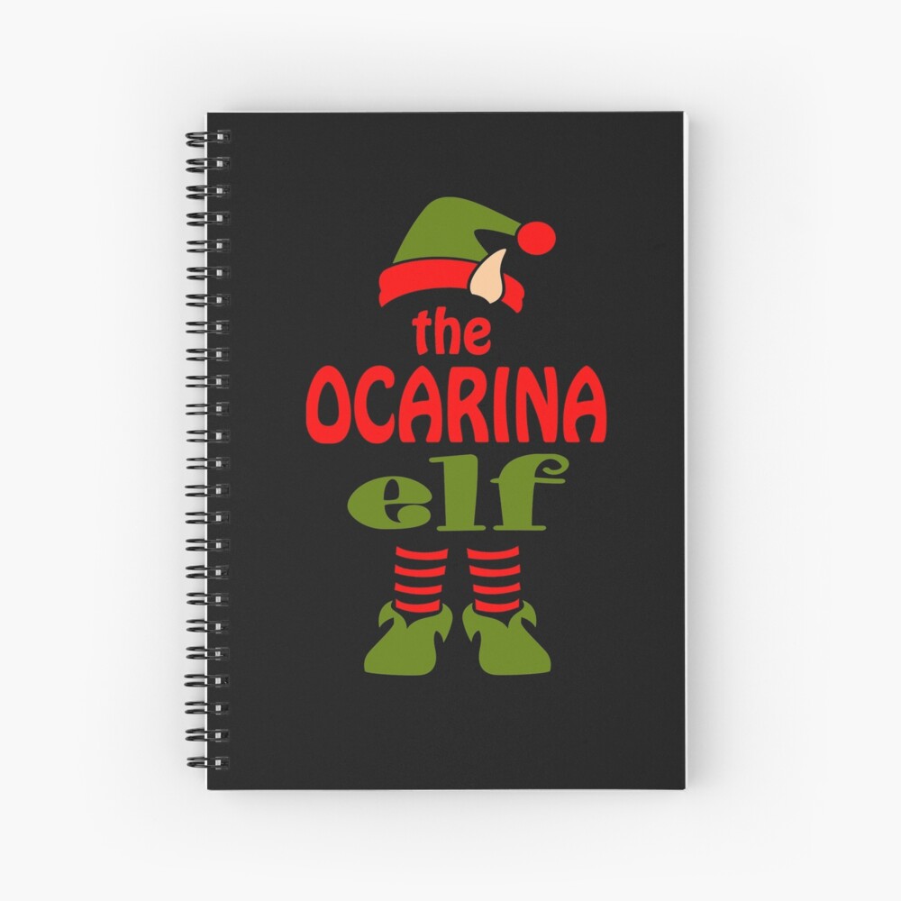 "Ocarina Lover, Ocarina Girl's, Ocarina Player, Christmas, Elf Ocarina