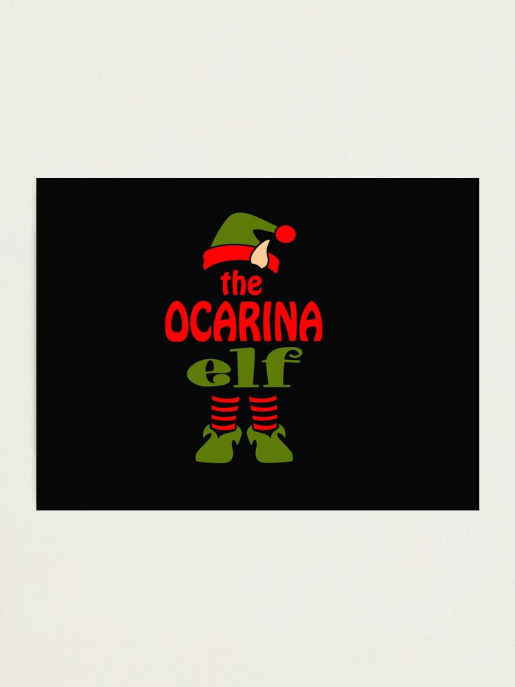 Lámina fotográfica «Ocarina Lover, Ocarina Girl's, Ocarina Player