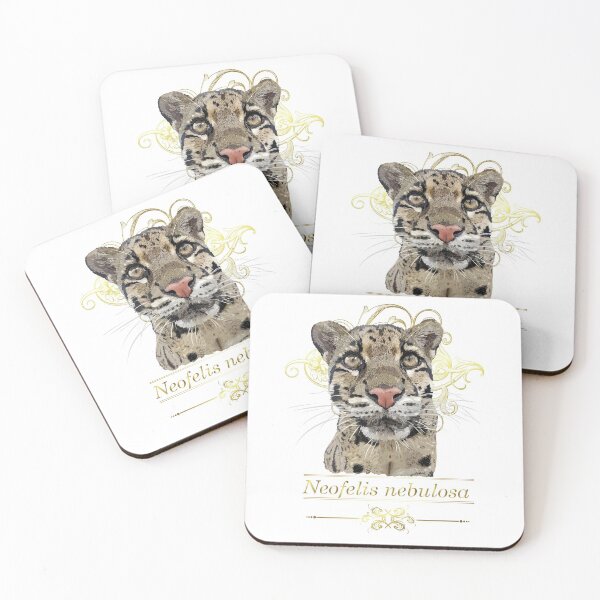 Item preview, clouded leopard designed and sold by obscurite.