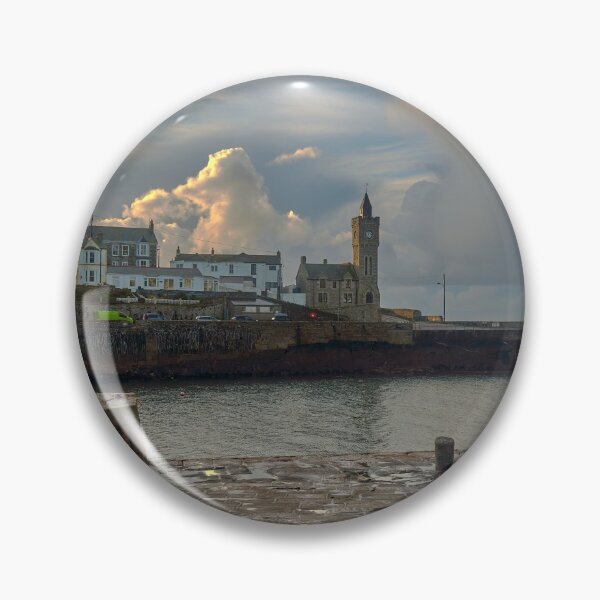 Item preview, Sunrise over Porthleven Harbour and the clock tower, Cornwall  designed and sold by VnGphoto.