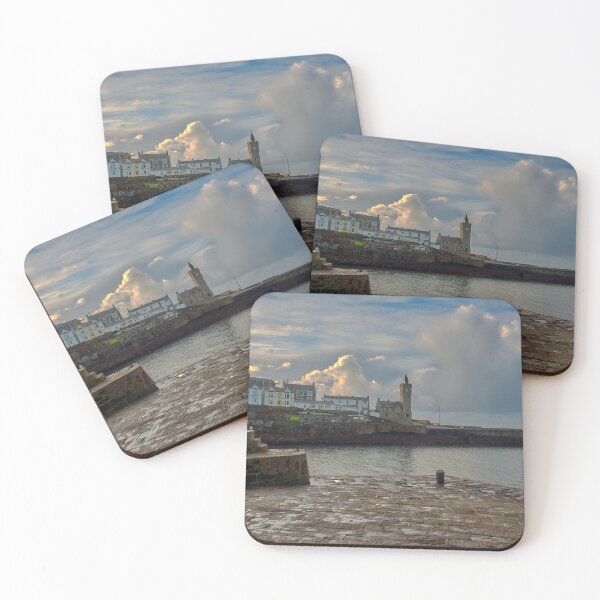 Item preview, Sunrise over Porthleven Harbour and the clock tower, Cornwall  designed and sold by VnGphoto.