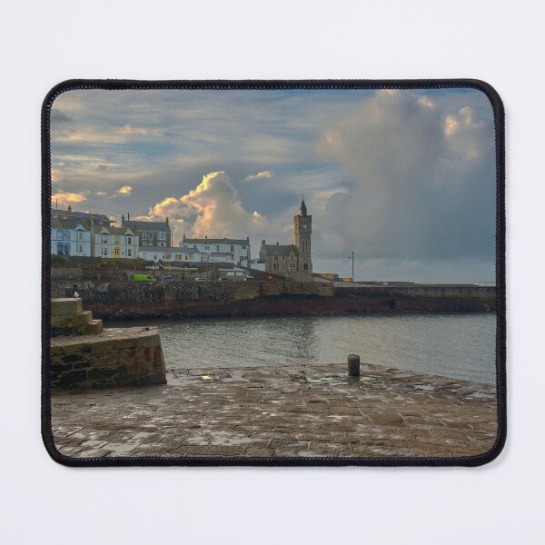 Item preview, Sunrise over Porthleven Harbour and the clock tower, Cornwall designed and sold by VnGphoto.