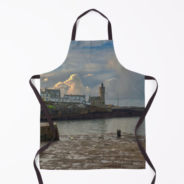 Item preview, Sunrise over Porthleven Harbour and the clock tower, Cornwall designed and sold by VnGphoto.