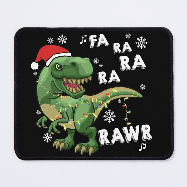 Item preview, Dinosaur Christmas Fa Ra Ra Rawr T-rex Santa Boys Xmas Gift designed and sold by RicaGraphic.