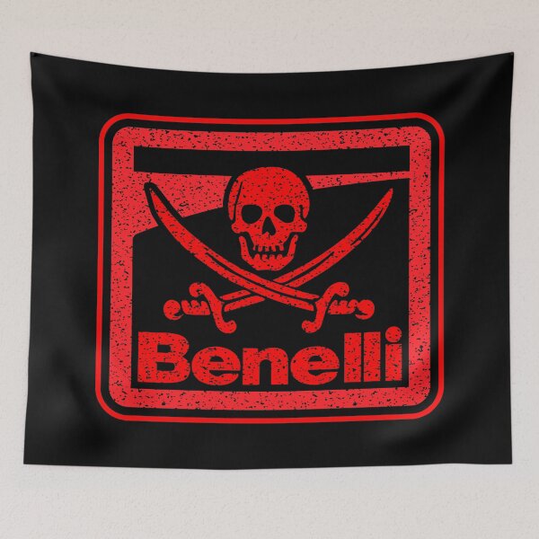 Item preview, Benelli Shotgun Operator - Pirate - Reliability Battle Combat Tested - Hazard Red designed and sold by Warhawk Designs.