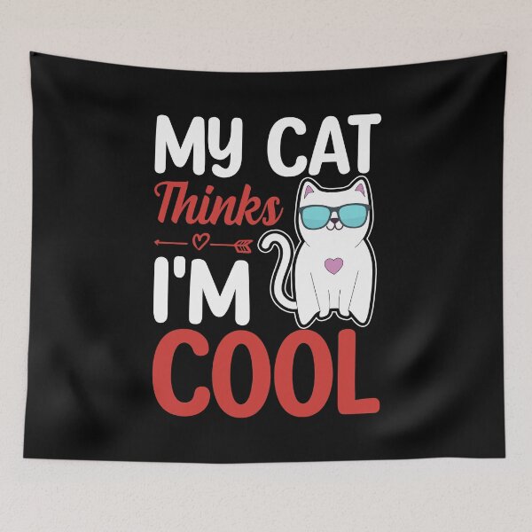 Item preview, My Cat Thinks I'm Cool designed and sold by Coteafee.