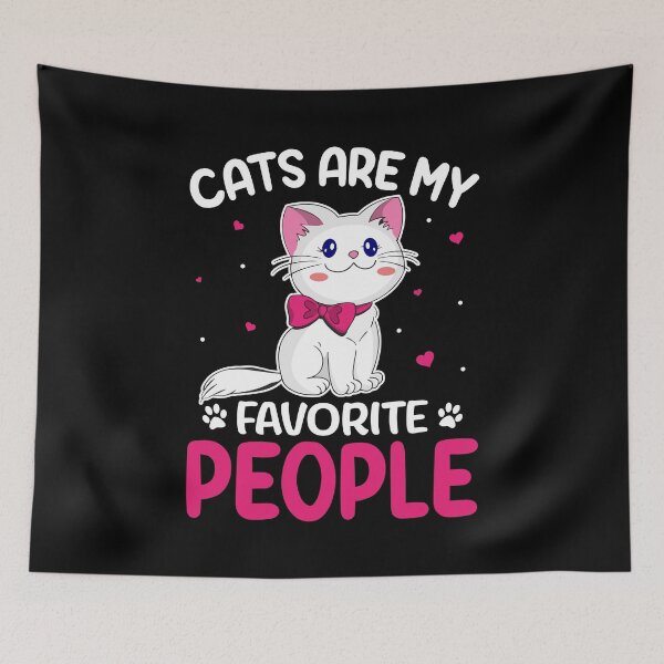 Item preview, Cats are my Favorite People designed and sold by Coteafee.
