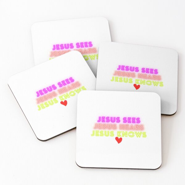Item preview, Jesus Sees, Jesus hears, Jesus knows designed and sold by bytels.