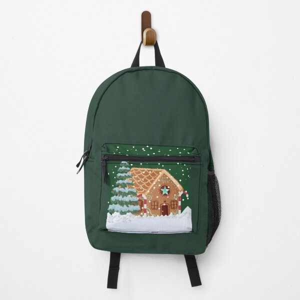Item preview, Christmas gingerbread house snowing  designed and sold by LukjanovArt.