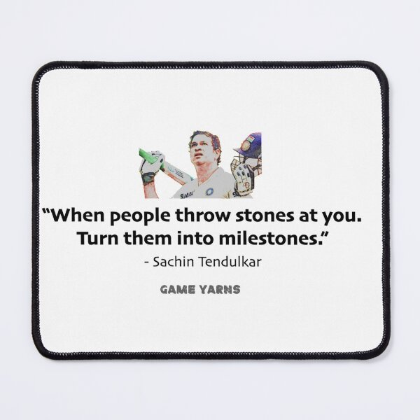 Item preview, Sachin Tendulkar Cricket Motivation designed and sold by GameYarns.