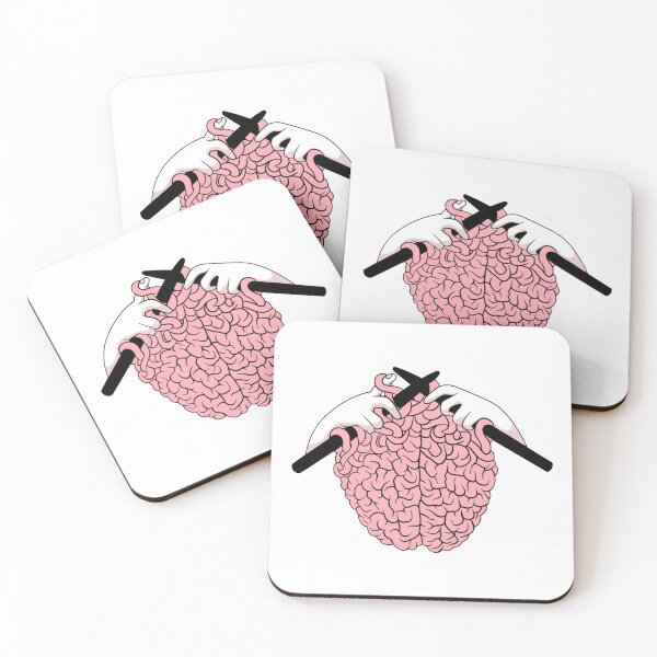 Item preview, Knitting A Brain designed and sold by Atlas 101.