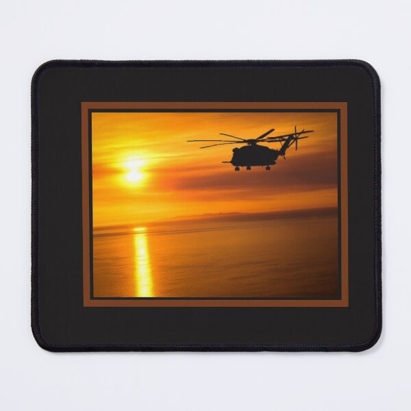 Item preview, Helicopter sunset designed and sold by SmartTShirtTime.