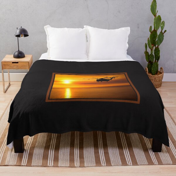 Item preview, Helicopter sunset designed and sold by SmartTShirtTime.