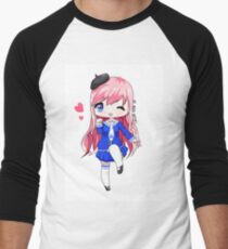 LDShadowLady<3 Men's Baseball ¾ T-Shirt