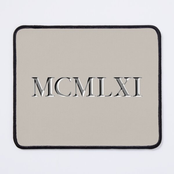 Item preview, Roman Numeral 1961 designed and sold by GloopTrekker.