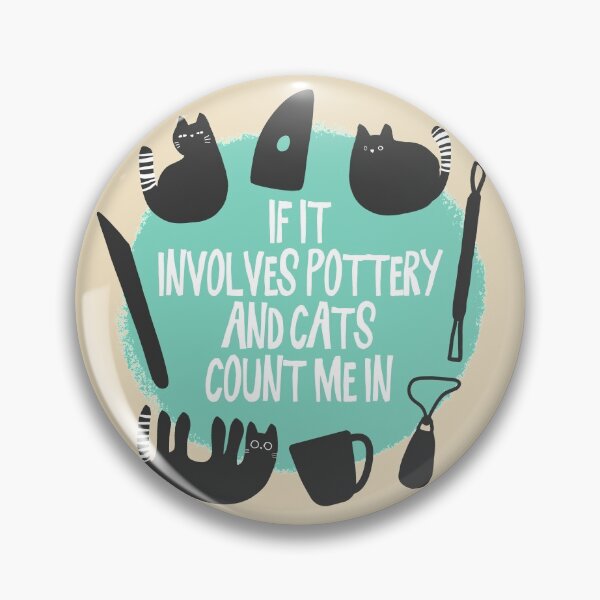 Item preview, Pottery and Cats designed and sold by Teequeque.