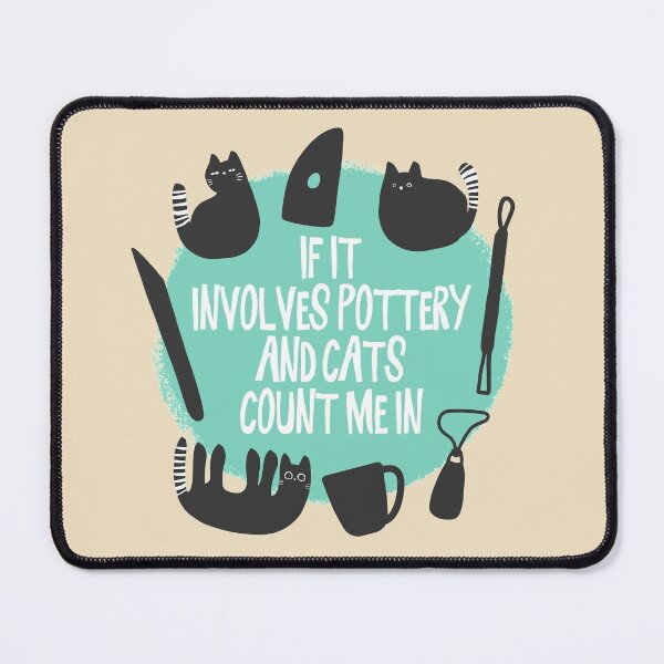 Item preview, Pottery and Cats designed and sold by Teequeque.