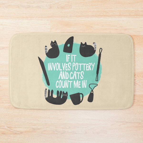 Item preview, Pottery and Cats designed and sold by Teequeque.
