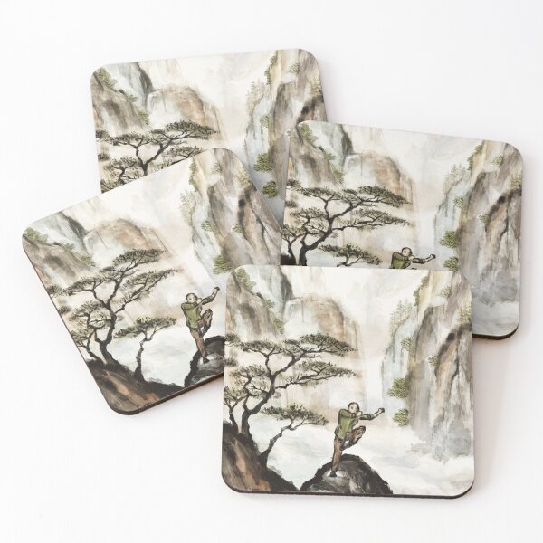 Item preview, Shaolin Mountains scenery designed and sold by LeenOnArt.