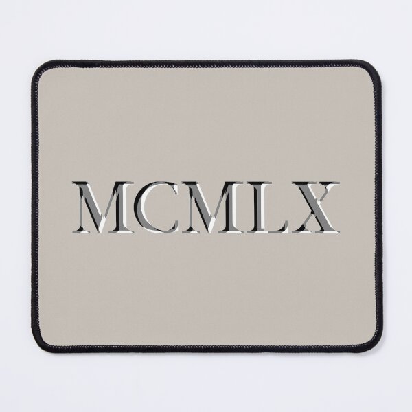 Item preview, Roman Numeral 1960 designed and sold by GloopTrekker.