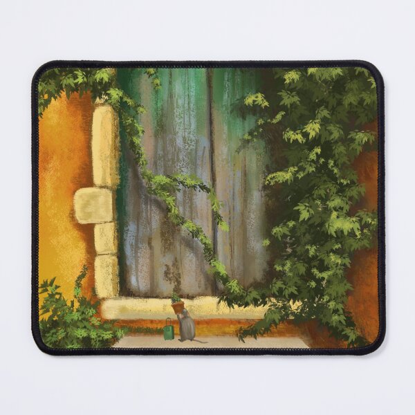 Item preview, Bright Funny Illustration Old House Mice Move in designed and sold by JakoRila.