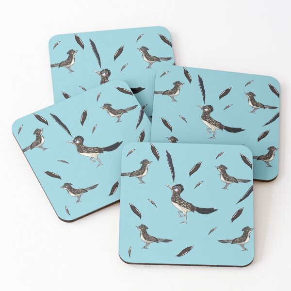 Item preview,  Roadrunners and feathers pattern designed and sold by BerryShyKittens.
