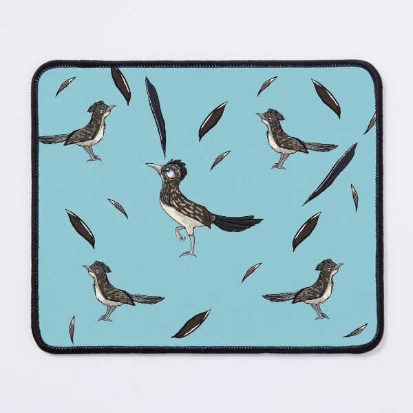 Item preview, Roadrunners and feathers pattern designed and sold by BerryShyKittens.