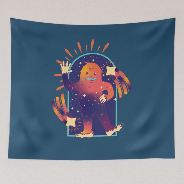 Item preview, Cosmic Cryptids Shooting Star Sasquatch designed and sold by Terratapia.