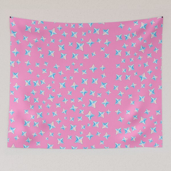 Item preview, primogems genshin impact pattern _pink designed and sold by Mari-Firefly.