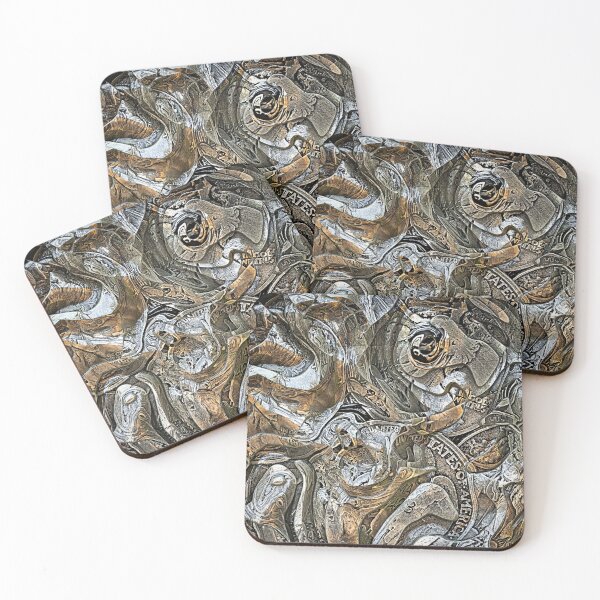 Item preview, Abstract Old Coins designed and sold by Phil Perkins.