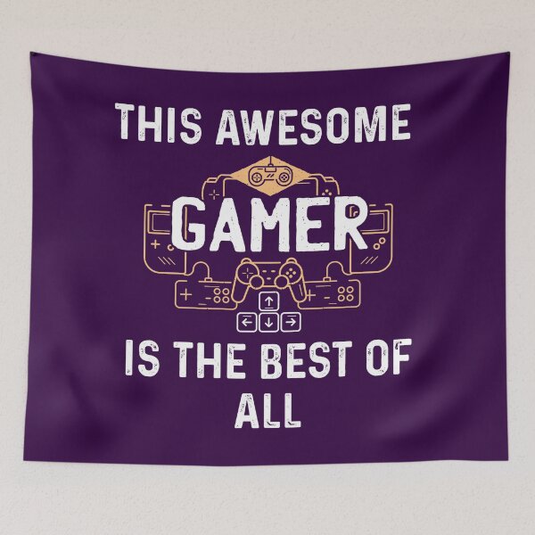 Item preview, This Awesome Gamer Is The Best Of All Funny Vintage designed and sold by blueprint198686.