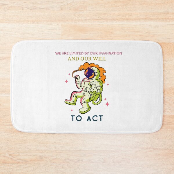 Item preview, We Are Limited By Our Imagination And Our Will To Act designed and sold by protegra.