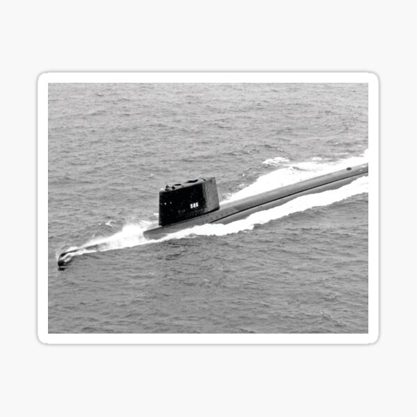 Vista previa del artículo con la obra «ALMACÉN DEL BARCO USS TRITON (SSN-586)», diseñado y vendido por militarygifts.