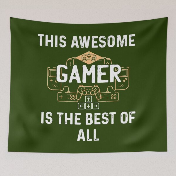Item preview, This Awesome Gamer Is The Best Of All Funny Vintage designed and sold by blueprint198686.