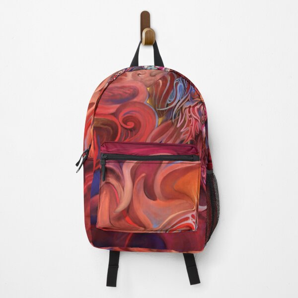 Item preview, RAMPAGE, Painting of a Red, Orange and Blue Screaming Gorilla designed and sold by Burton Gray.