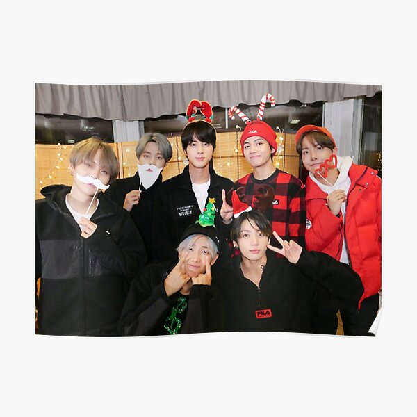 Bts Christmas Posters for Sale | Redbubble Bts Christmas Posters for Sale | Redbubble