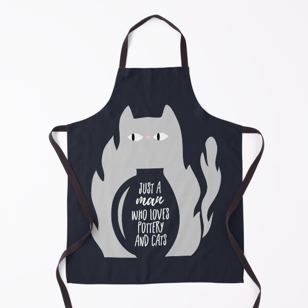 Item preview, A man who loves pottery and cats designed and sold by Teequeque.