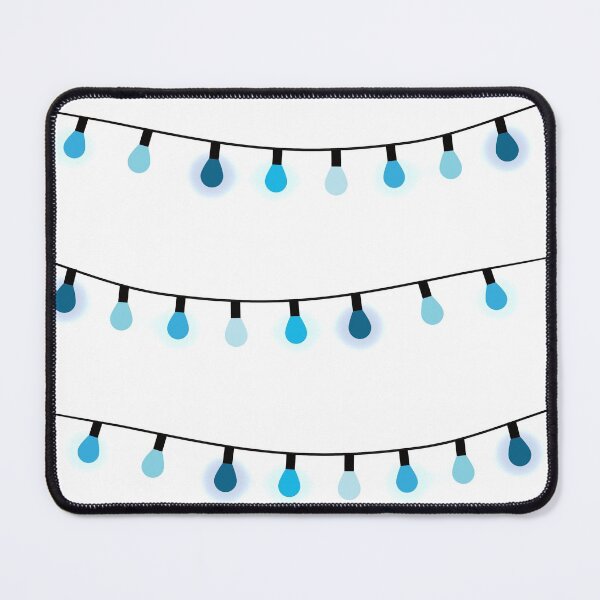 Item preview, Calm Blue Lightbulbs designed and sold by NatNessie.