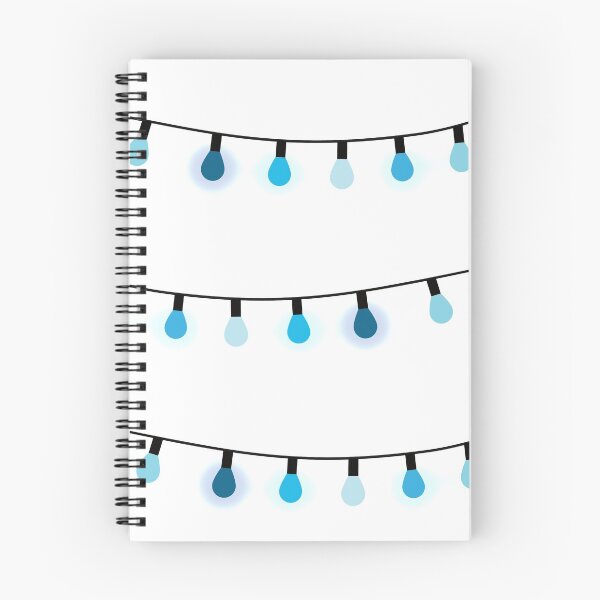 Item preview, Calm Blue Lightbulbs designed and sold by NatNessie.
