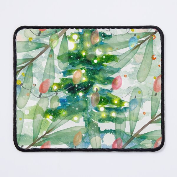 Item preview, Watercolor Christmas Pattern designed and sold by Wheeler-Styl3.