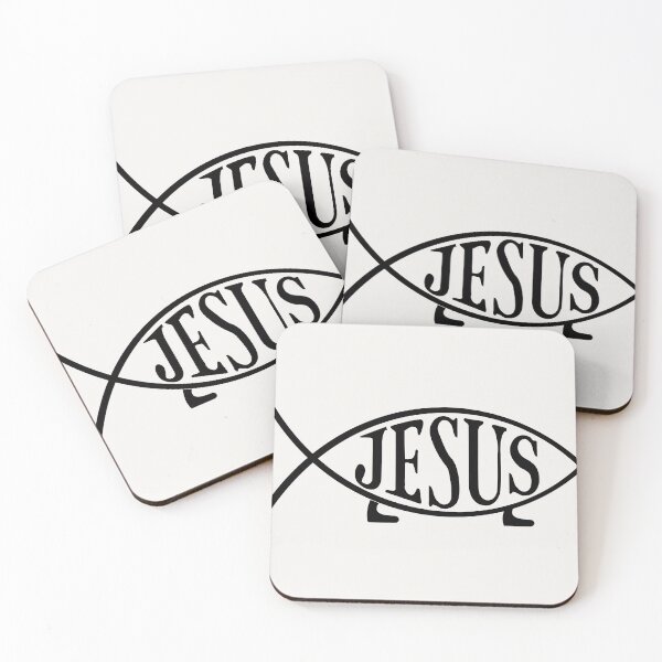 Item preview, Fish Jesus designed and sold by birdo-art.