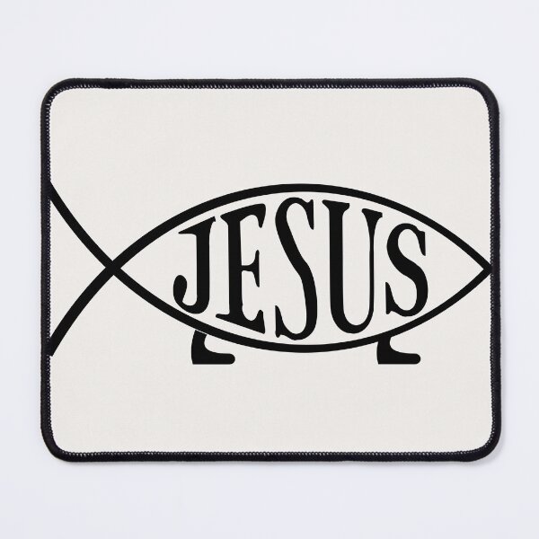 Item preview, Fish Jesus designed and sold by birdo-art.