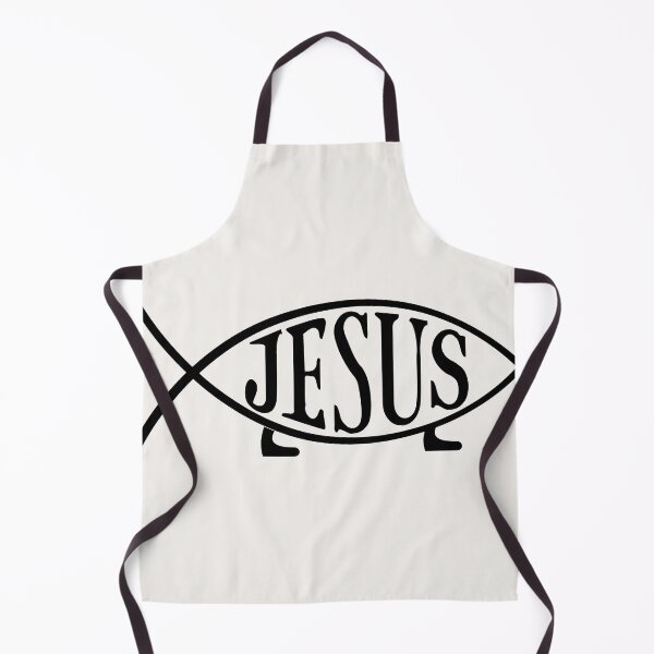 Item preview, Fish Jesus designed and sold by birdo-art.