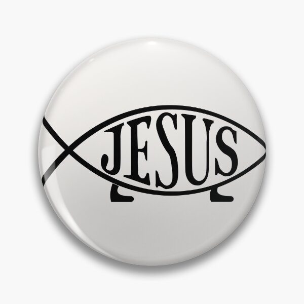 Item preview, Fish Jesus designed and sold by birdo-art.