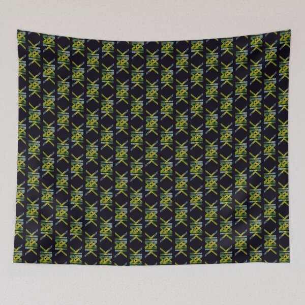 Item preview, K letter figure pattern  designed and sold by crevettedesign.