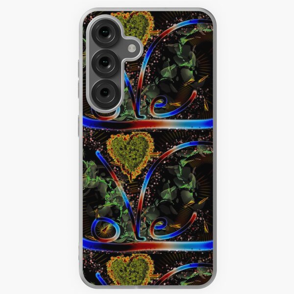 "Love" Original Art by S. Waldrop Samsung Galaxy Soft Case