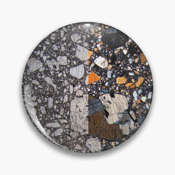Item preview, Roda Meteorite - Diogenite - Plane Light and Crossed Polarized Light 1 Thin Section  designed and sold by Ane Slabic.