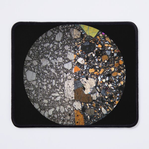 Item preview, Roda Meteorite - Diogenite - Plane Light and Crossed Polarized Light 1 Thin Section  designed and sold by Ane Slabic.